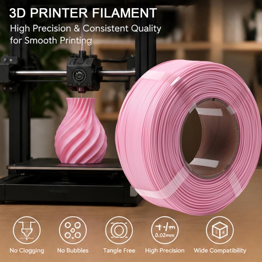 Pla Filament - 非反射型3Dプリントフィラメント マットPLA 3Dプリンターフィラメント 1kg スプールレスロール 高品質1.75mm印刷材料