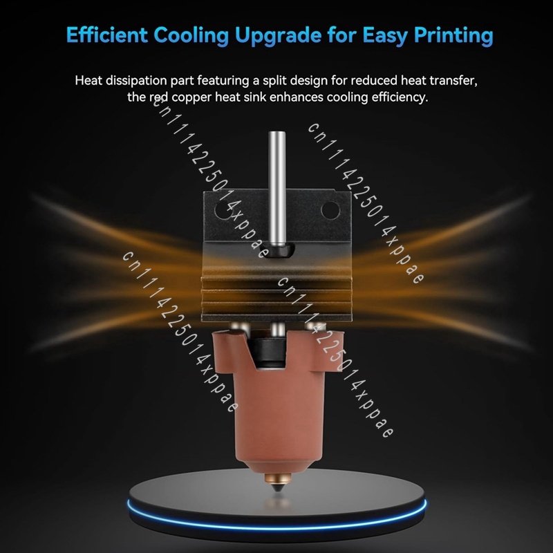 Printer Nozzle - Creality K1/K1 Max/K1C 3Dプリンター用新型高温ホットエンドキット、高速、一体型クイックスワップノズル付き