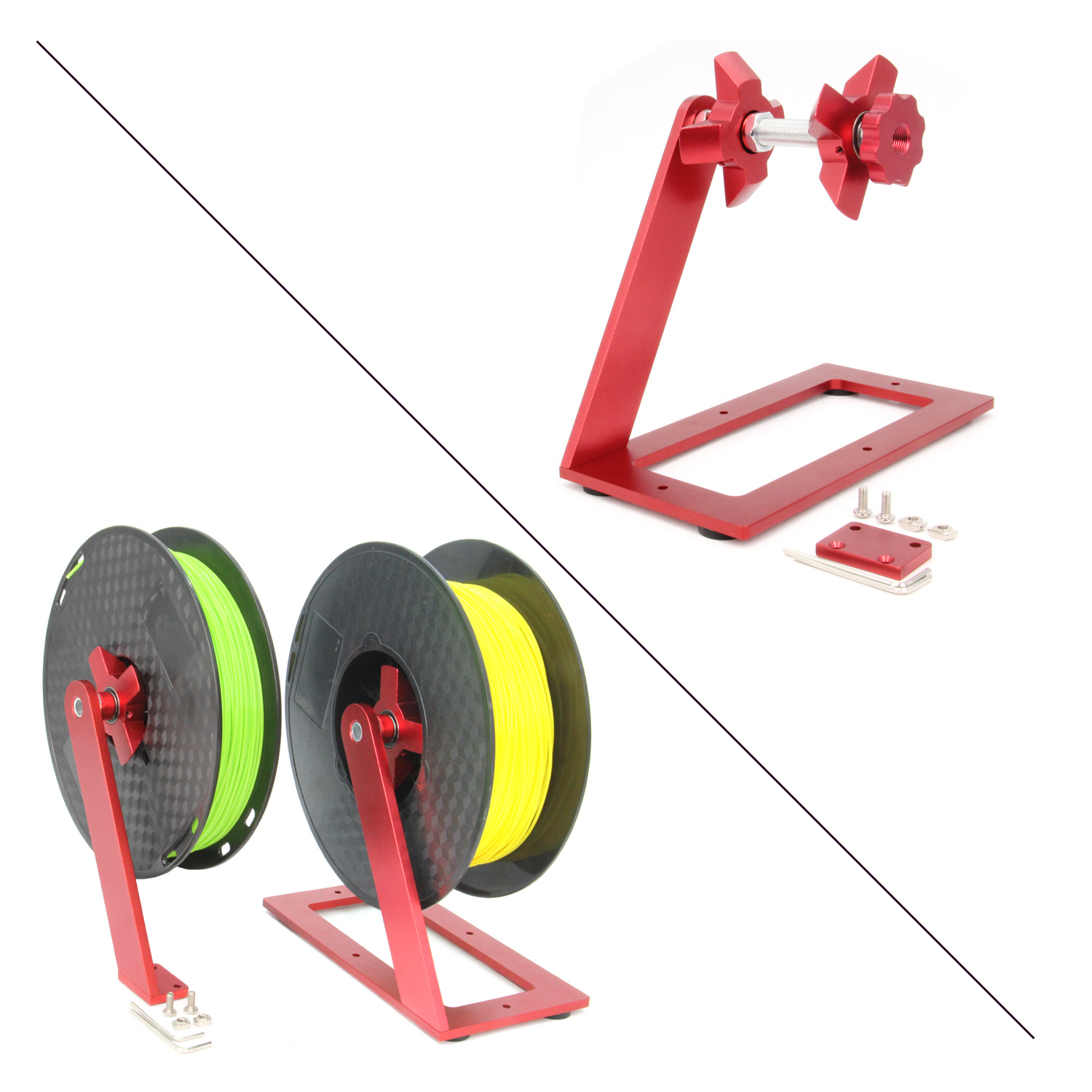 Tpu Filament - 3Dプリンタフィラメントホルダー回転スプールフィラメントマウントラックブラケット使用tpu/pla/abs/ナイロン/木すべて3Dプリンタエンダー3 CR-10