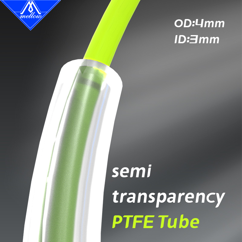 Bowden Tube - まろやかな半透明 ID3mm OD4mm PTFE チューブテフロント MMU2.0