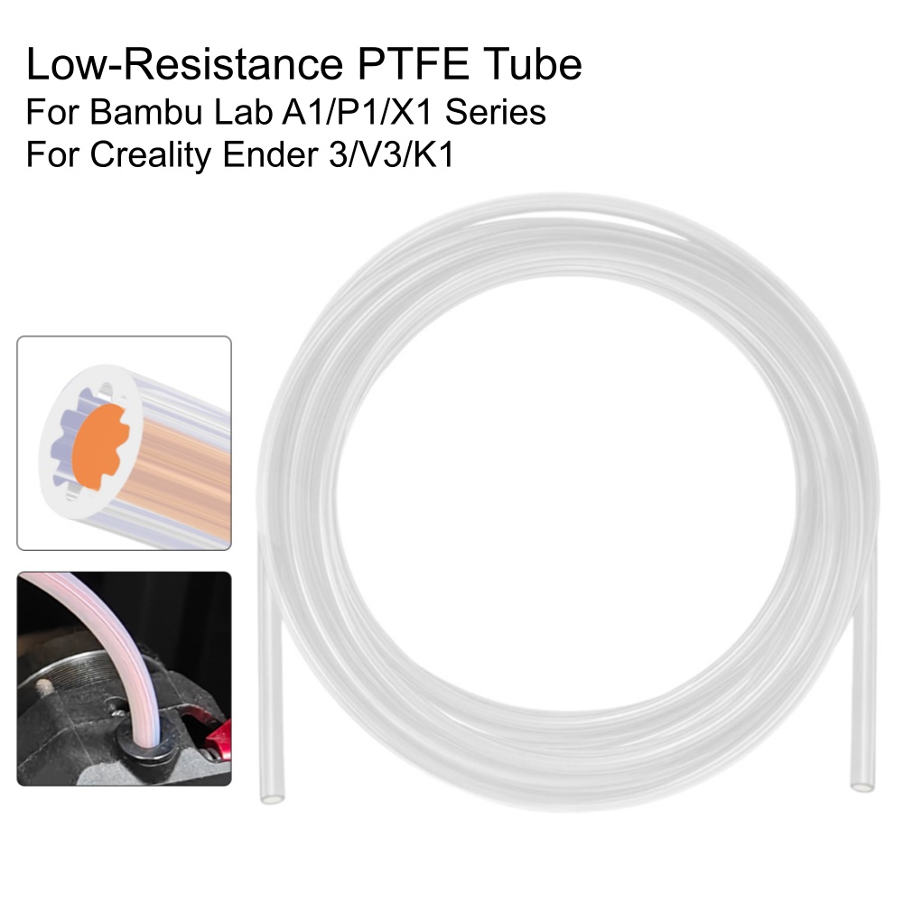 星型 PTFE チューブ フィラメント パイプ ホワイト/半 - Bowden Tube のレビューと価格