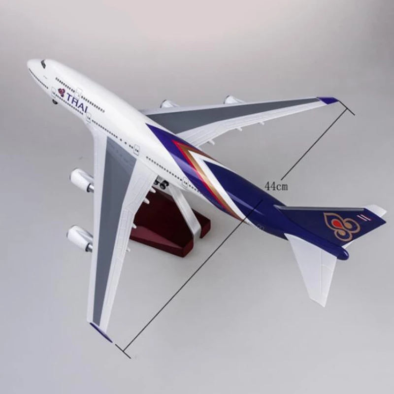 1:160スケール航空機 A380 タイ国際航空 レジン製  - Resin のレビューと価格