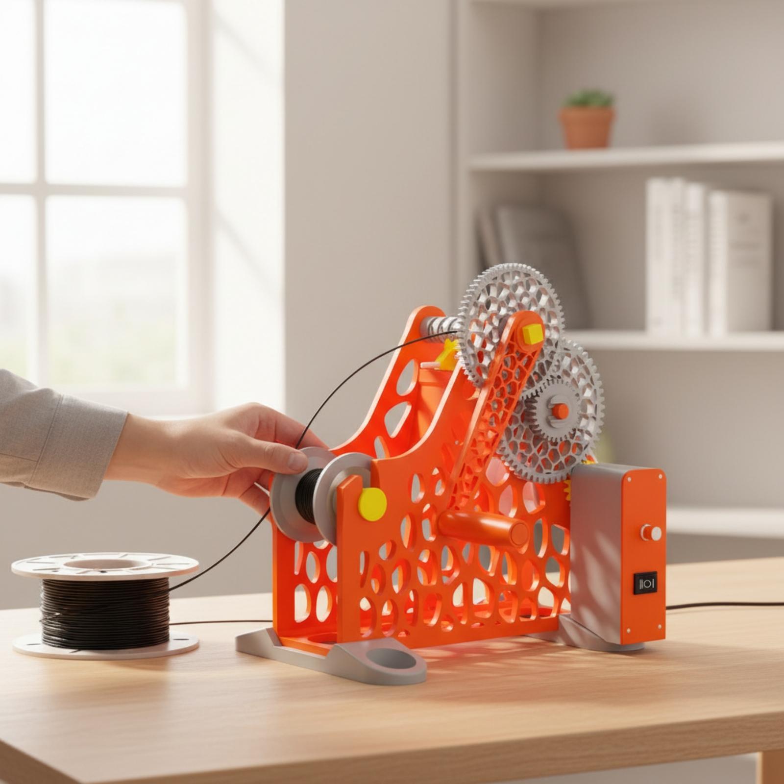 3Dプリント用フィラメント巻取機、スプール再利用用、PLA素 - Pla Filament のレビューと価格