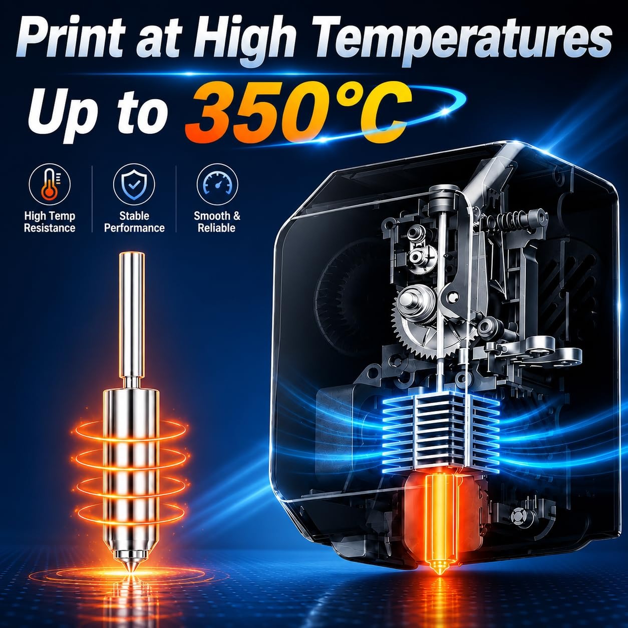 Anycubic Kobra S1 Max用硬化鋼ノズル、シ - Hotend 0.4Mm のレビューと価格