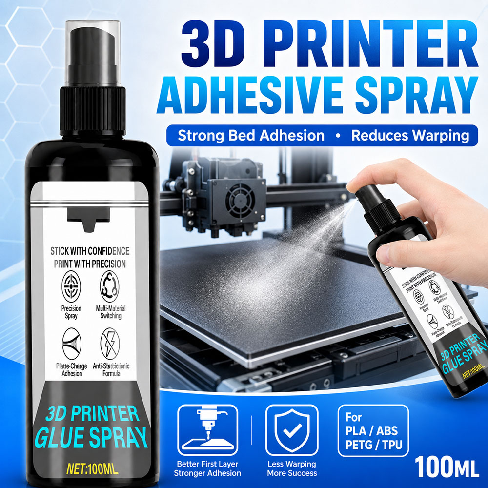 100/200ml 強力3Dプリンター用接着スプレー - P - Tpu Filament のレビューと価格