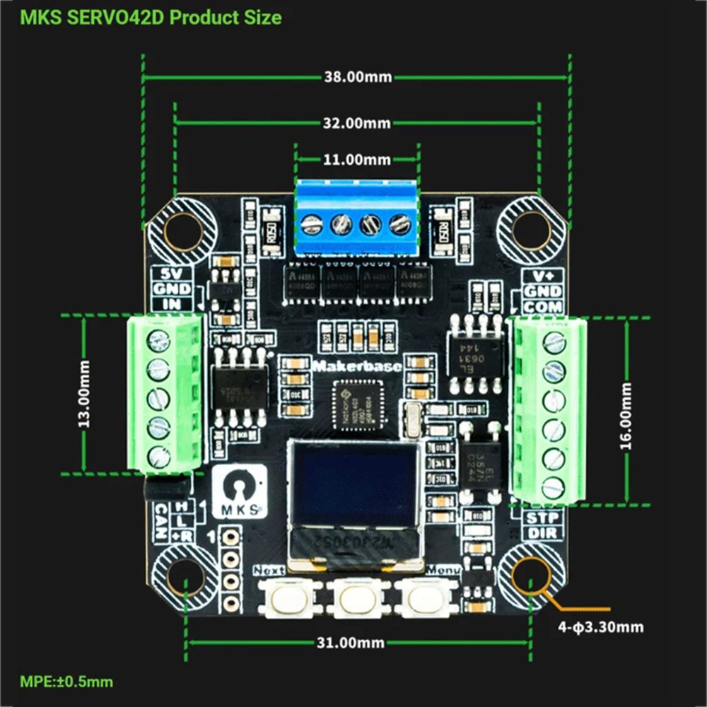 [AC18デジタル]/SERVO42D 40 CAN MT  - Closed Loop Stepper Motor Nema 17 のレビューと価格