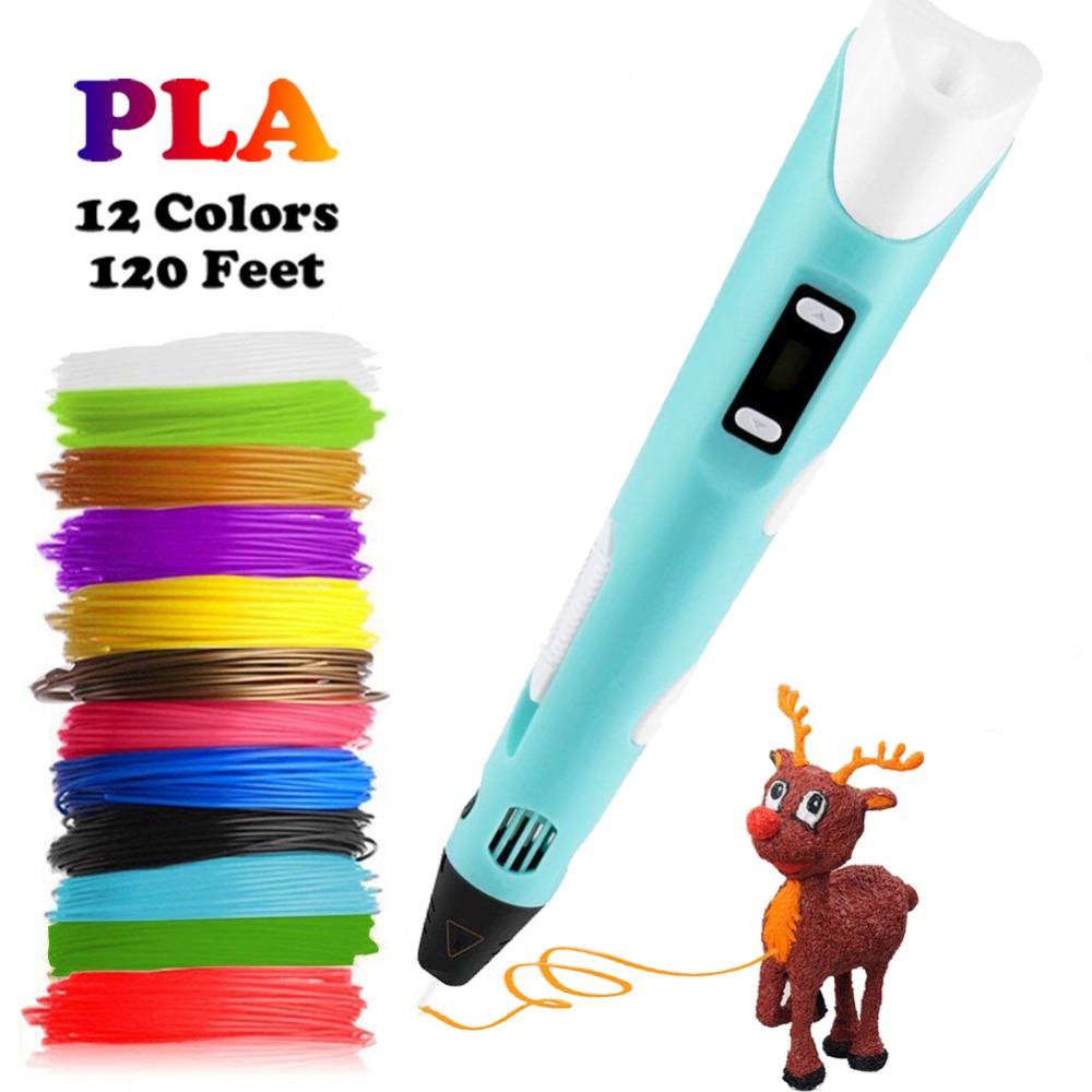 Dikale 3D ペン LED スクリーン DIY 3D  - Pla Filament のレビューと価格