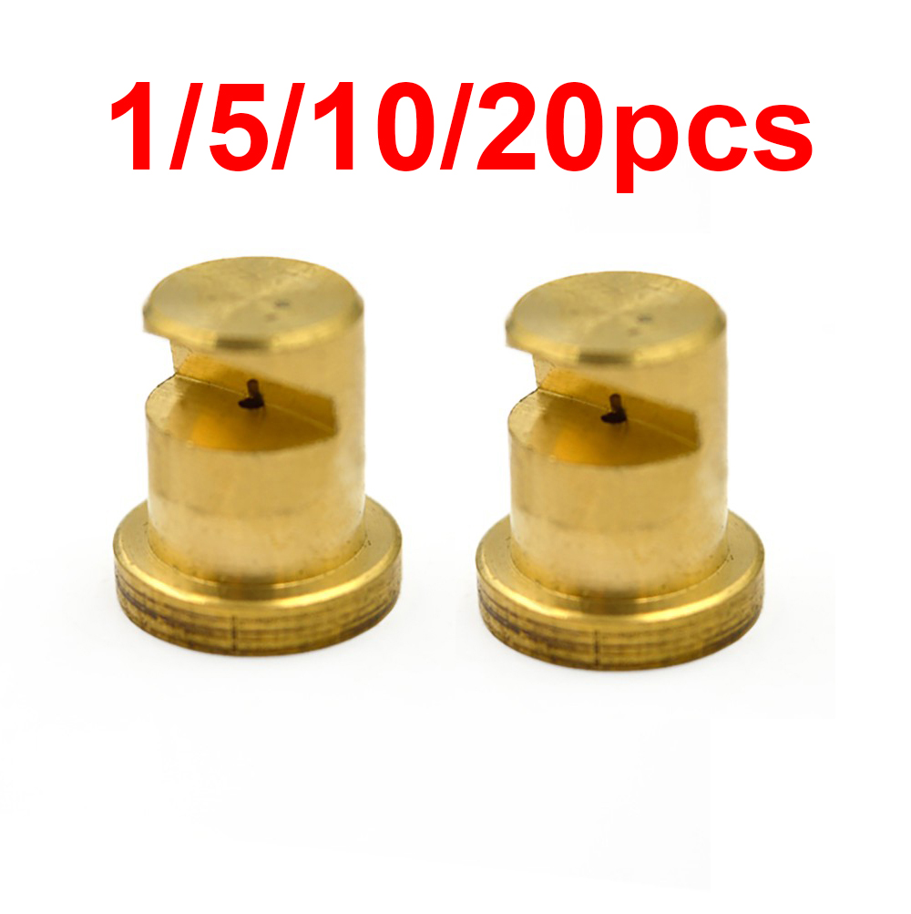 1/5/10個入り農業用スプレーノズル、150度真鍮製防風高 - Nozzle Brass のレビューと価格