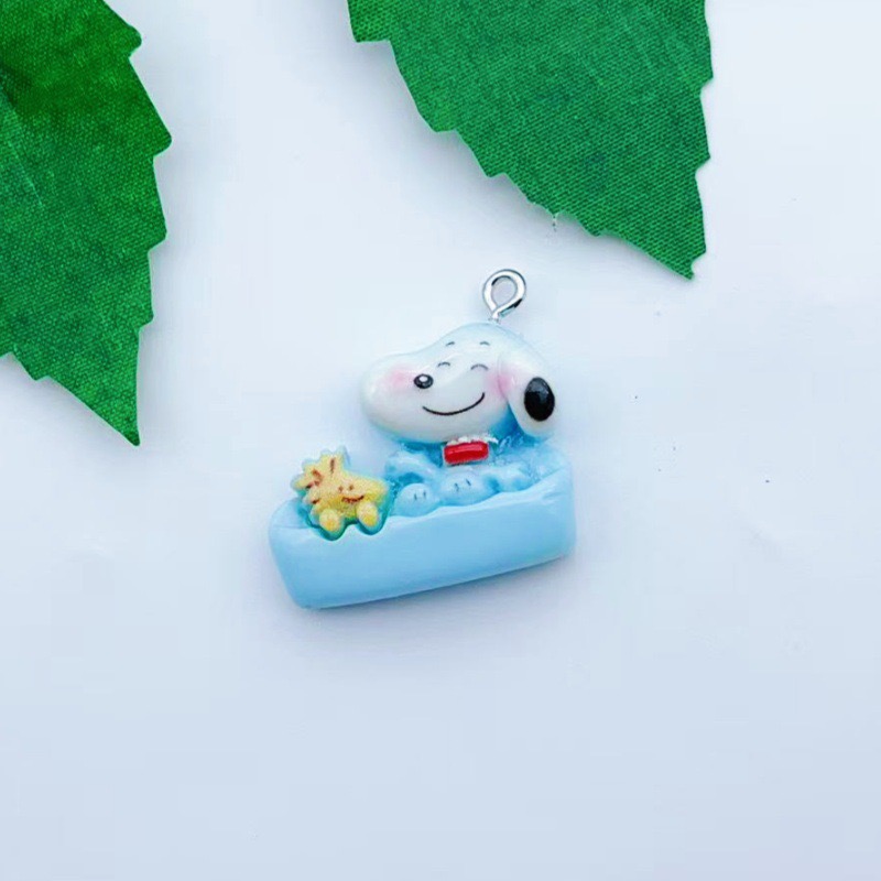12個入り樹脂製漫画犬ペンダント、DIYジュエリー製作イヤリ - Resin のレビューと価格