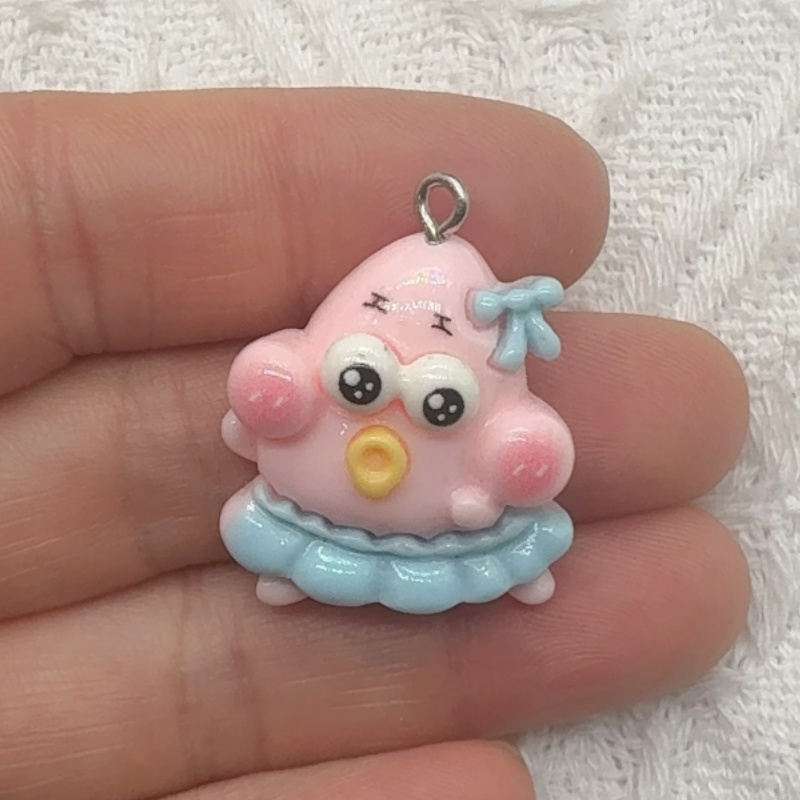 10個入り漫画風樹脂ペンダント、DIYジュエリー製作イヤリン - Resin のレビューと価格