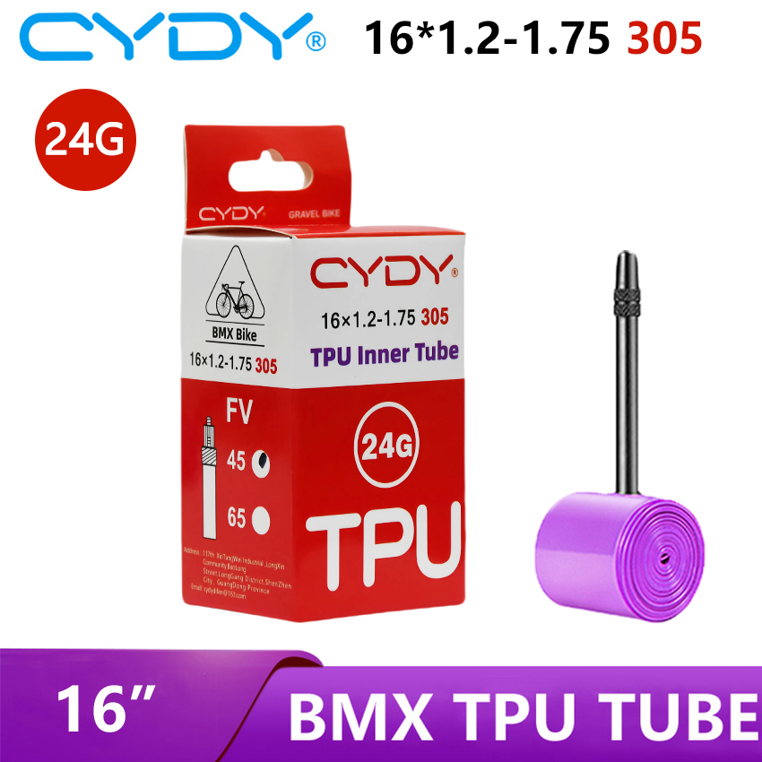 CYDY TPU BMXバイク用インナーチューブ 16インチ - Filament 1.75 のレビューと価格