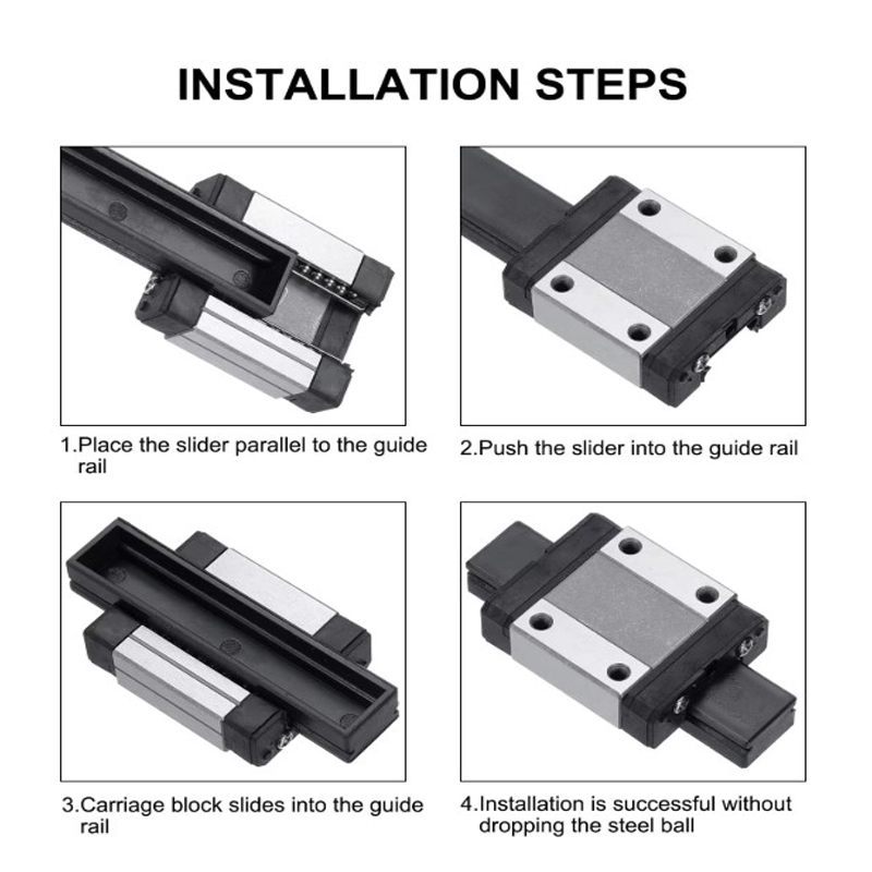 4個セット SMGN7H MGN9H MGN12H MGN1 - Linear Rail Mgn12H Set のレビューと価格